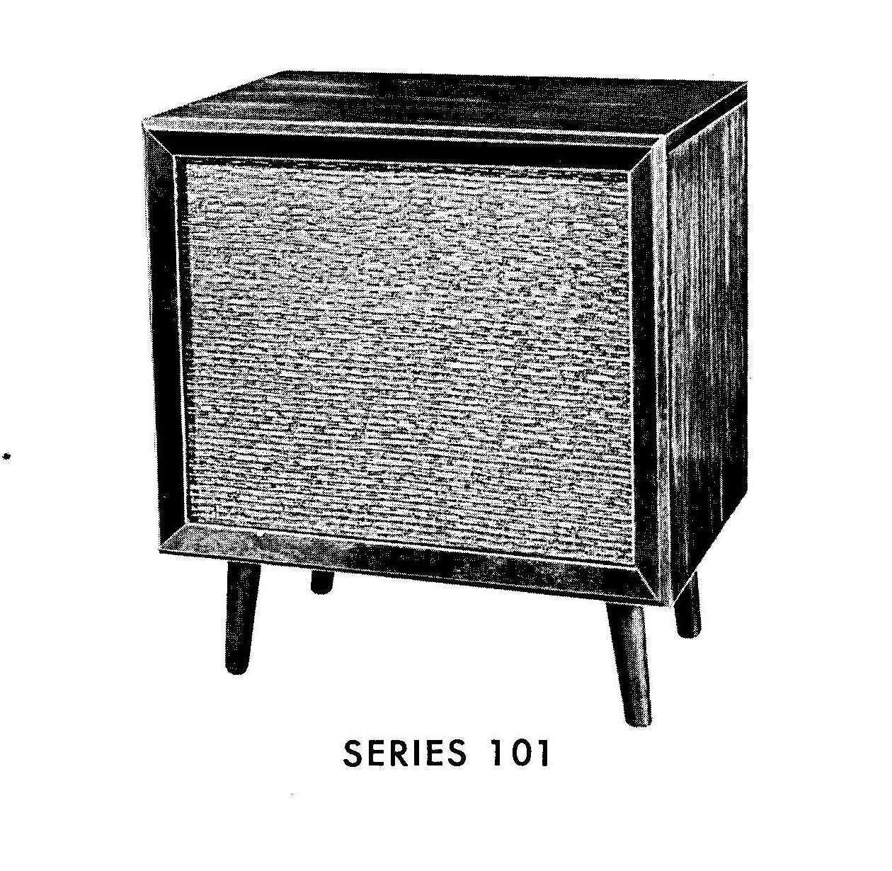 fisher series 101 console